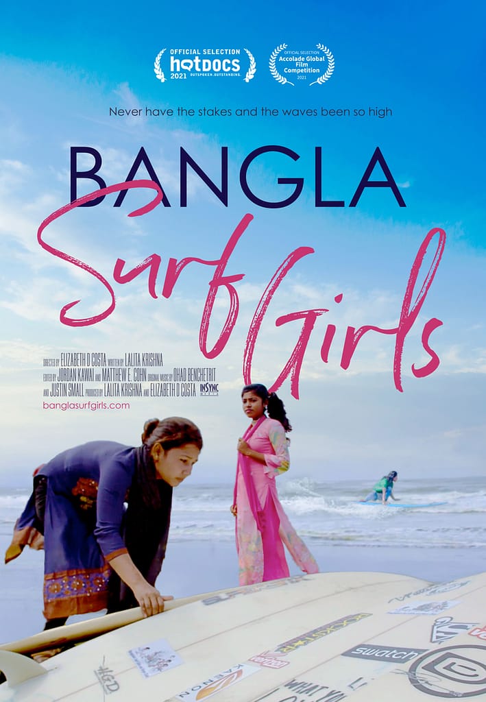 Bangla Surf Girls Documentary Poste - Hot Doc 2021 Selection